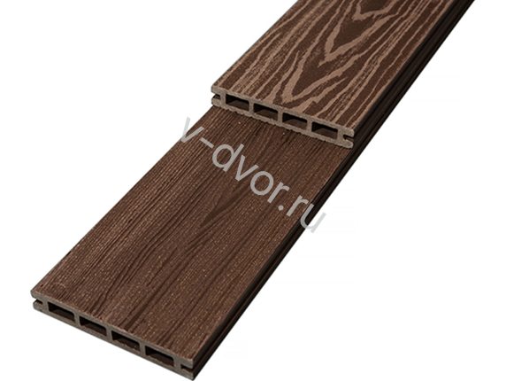 Террасная доска "Продекинг" (Prodecking) Эксклюзив 3000х140х22 мм коричневый