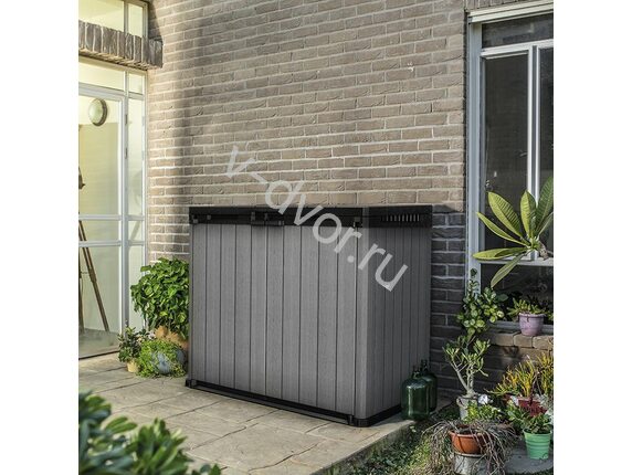 Шкаф уличный KETER SIO Darwin 1150 L Графит