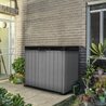 Шкаф уличный KETER SIO Darwin 1150 L Графит