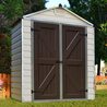 Хозяйственный блок "Палрам СКАЙЛАЙТ" (Palram SKYLIGHT SHED) 6х3 коричневый