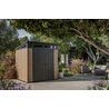 Пластиковый сарай Keter PENT 7X7 SHED VER brown