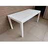 Стол пластиковый Саманна Rattan 153*80, белый