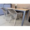 Обеденная группа Madera WPC 4+1 with Porto Crossback на 4 персоны капучино