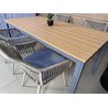 Обеденная группа Madera WPC 4+1 with Porto Crossback на 4 персоны капучино