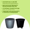 Кашпо Kerama 14,2 л графит