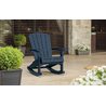 Стул Rocking Adirondack chair (графит)