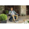 Стул Rocking Adirondack chair (графит)
