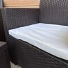 Комплект мебели Bica Rattan NEBRASKA TERRACE Set Италия (стол, 2 кресла), венге коричневый