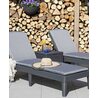 Шезлонг Keter Jaipur Sun lounger (with cushion) Графит