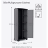 Шкаф многофункциональный "Стило" (Stilo Cabinet Multipurpose) (17206900)