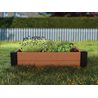 Кашпо-Грядка для растений keter Vista Modular Garden Bed single pack (коричневый)