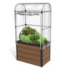 Грядка-теплица для растений Maple green house (коричневый)