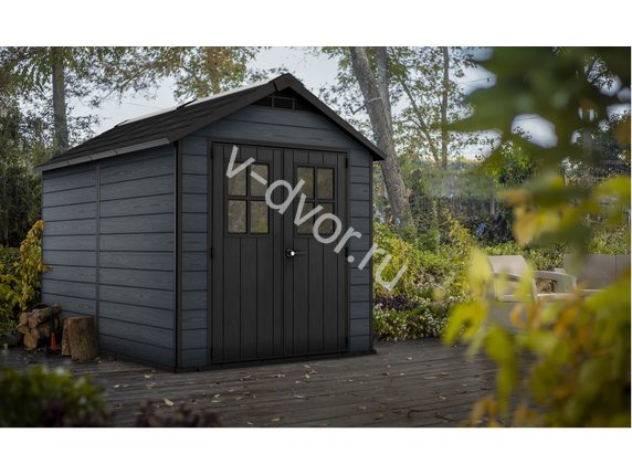 Пластиковый сарай Keter Newton 7511 Серый