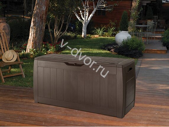 Сундук Keter Hollywood 270L коричневый