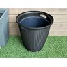Кашпо Rattan D 470мм/50 л с внутренним горшком 27 л шоколад