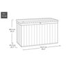 Сундук Keter Darwin Box 662L (графит)