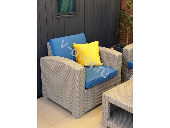 Комплект мебели Rattan Premium 5 серый