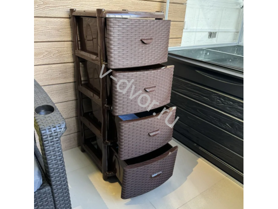 Комод Luxe Rattan дерево