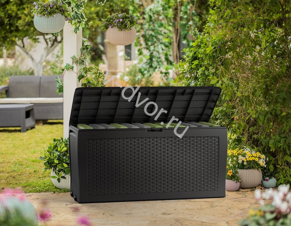 Сундук Keter Samoa Storaqe Box 270л графит