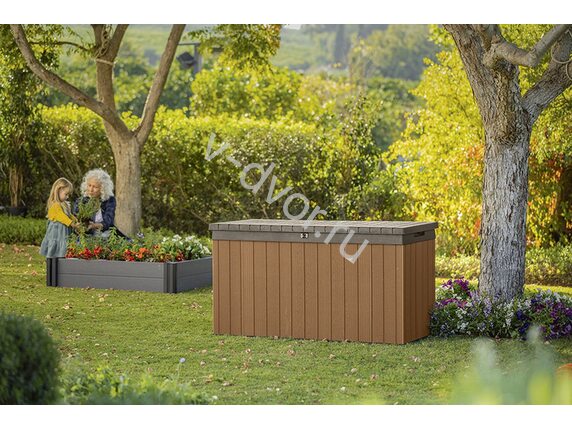 Сундук Keter Darwin Box 570L (коричневый)