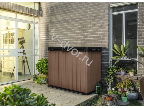 Шкаф уличный KETER SIO Darwin 1150 L Коричневый