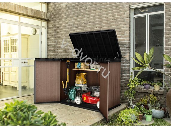 Шкаф уличный KETER SIO Darwin 1150 L Коричневый