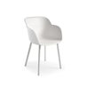 Кресло Tilia SHELL-P Ivory White