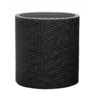 Кашпо Keter Cylinder Planter S с ротанговой поверхностью графит