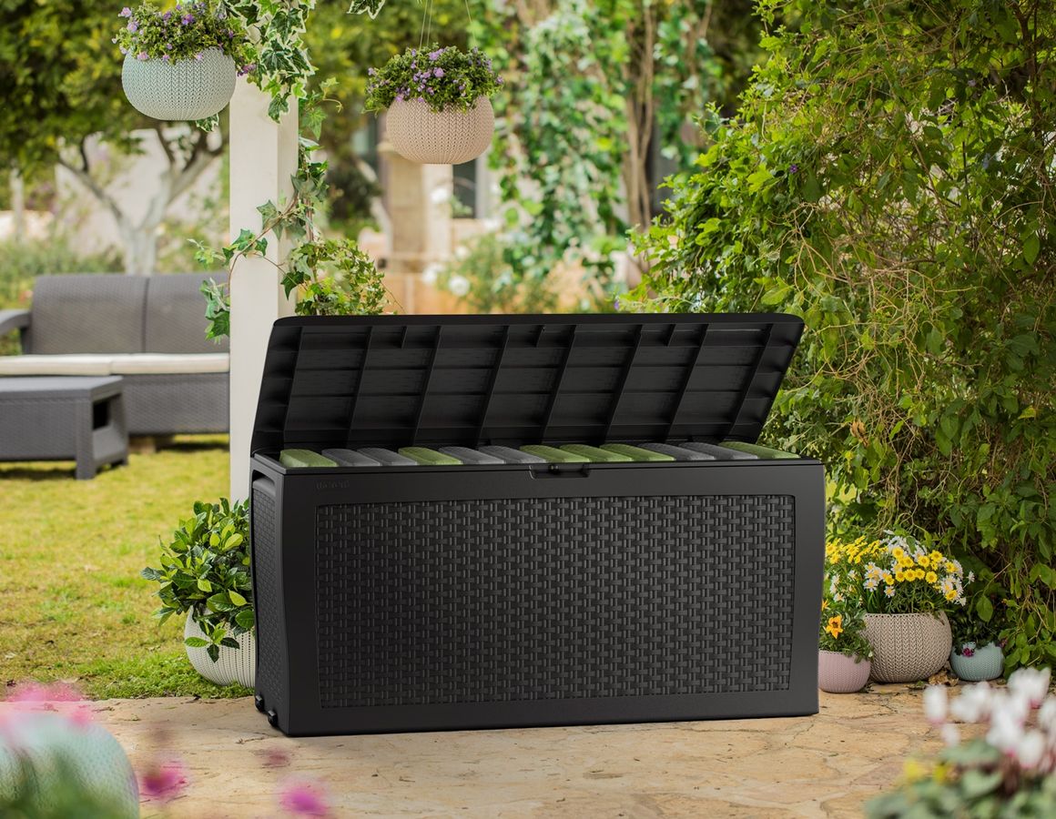 Сундук Keter Samoa Storaqe Box 270л графит